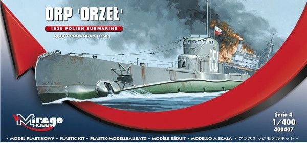 Polish Submarine ORP ````ORZEŁ```` 400407 40047