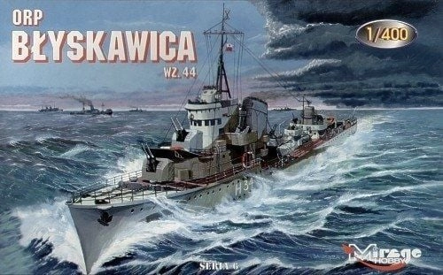Mirage Plastic model of ORP Błyskawica