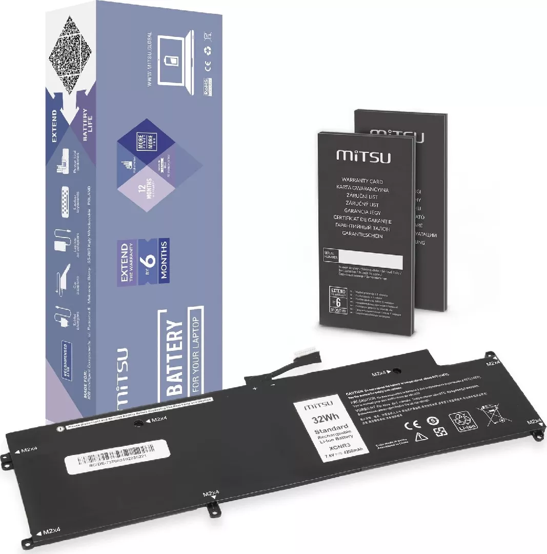 Bateria XCNR3 do Dell Latitude E7370