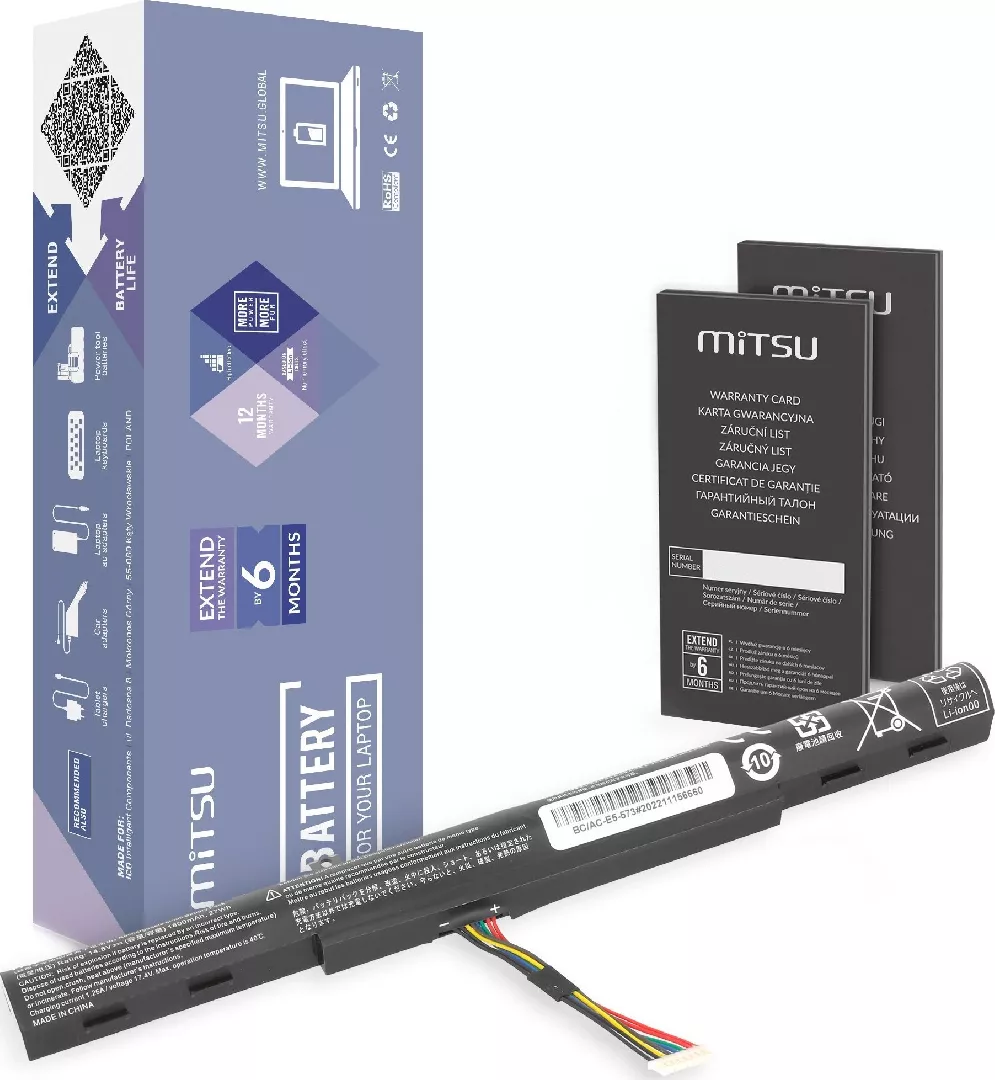 Bateria Mitsu do notebooka Acer Aspire