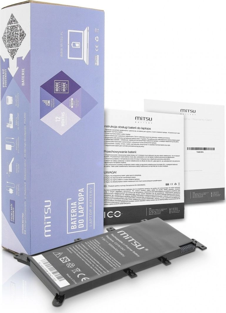Bateria do laptopa MITSU BC/AS-A555 (38