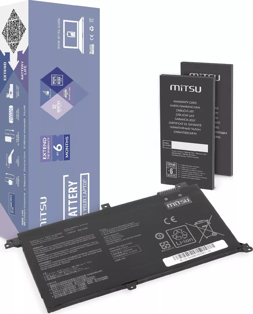 Zasilacz do laptopa Mitsu Bateria B31N1732