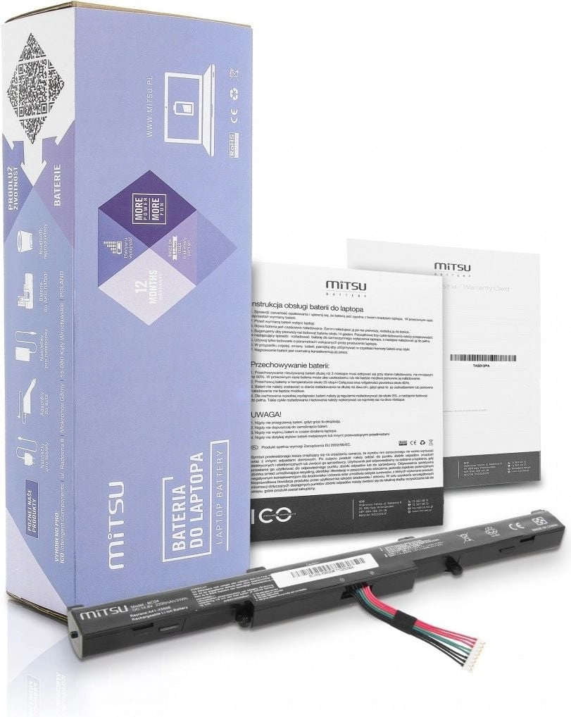 MITSU BC/AS-X550E laptop battery (33 Wh