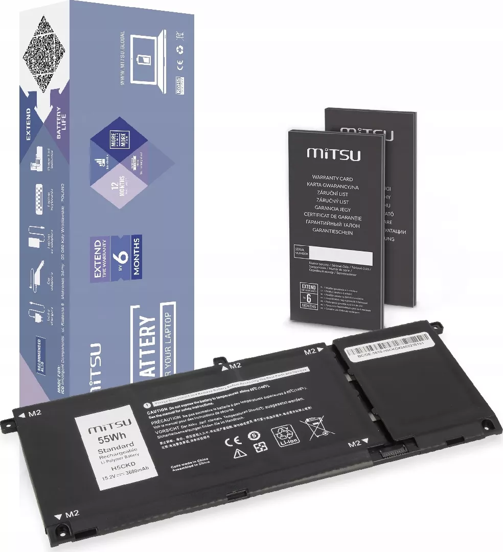 Bateria H5CKD do Dell Inspiron 5400