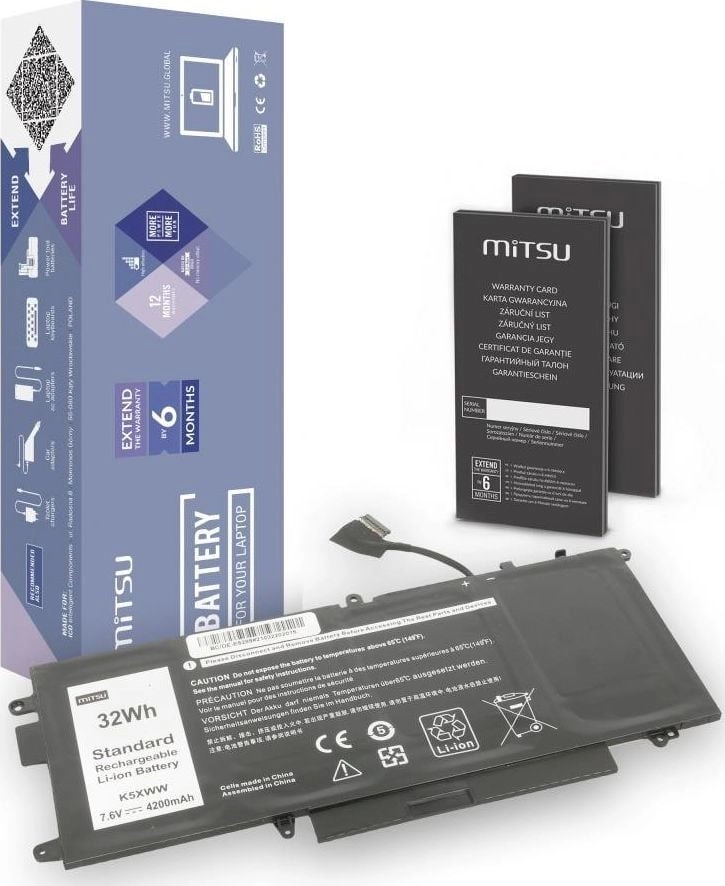 Bateria Mitsu Dell Latitude (BC/DE-E5289) 5BM338