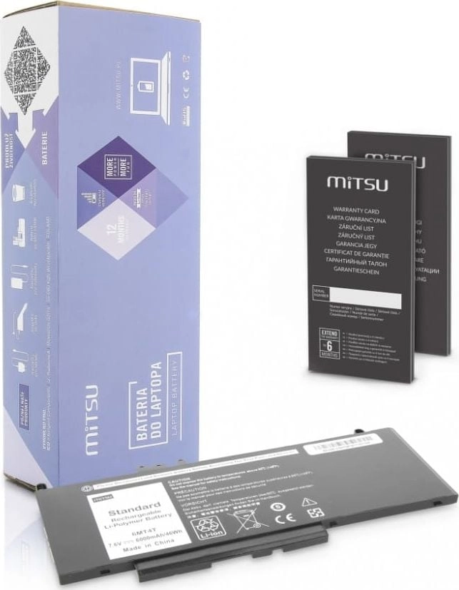 Bateria Mitsu Dell Latitude E5470 E5570