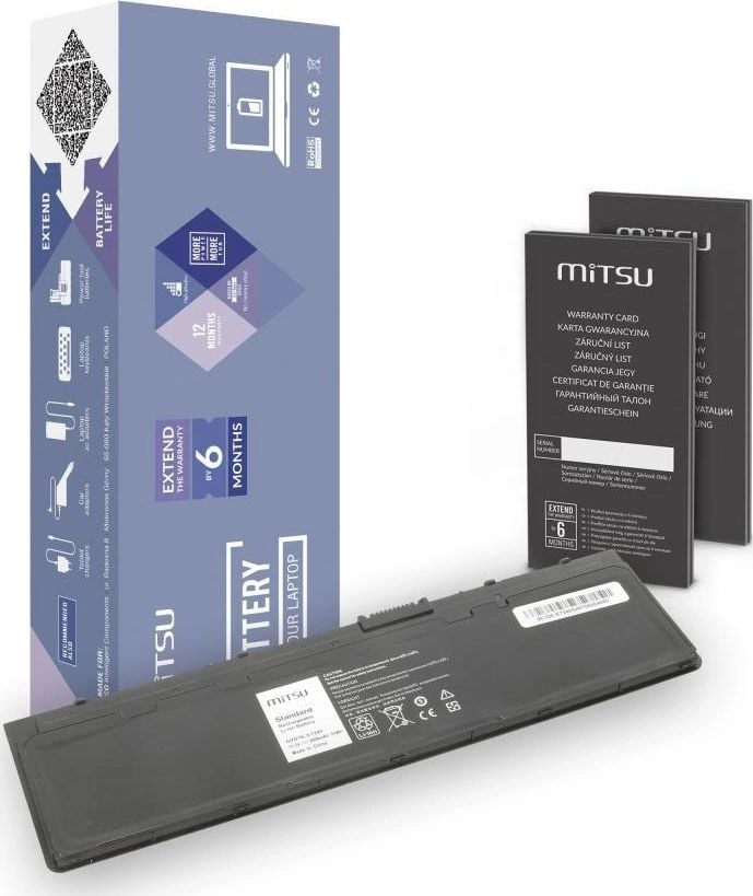 Mitsu Dell Latitude E7240 E7250 Battery