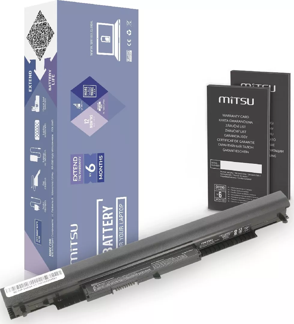 Bateria Mitsu do notebooka HP 240