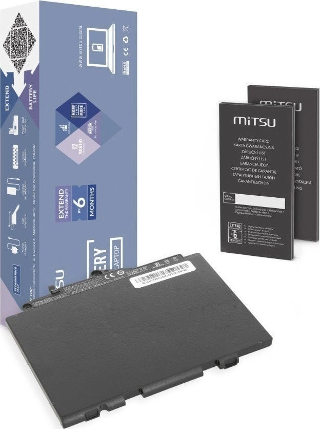 Bateria Mitsu do notebooka HP EliteBook