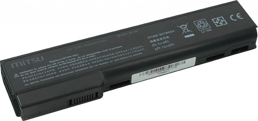 Bateria Mitsu do HP EliteBook 8460p