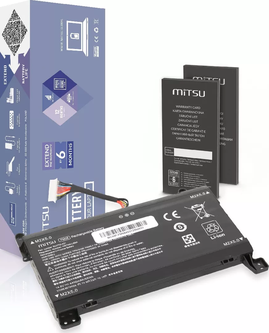 *MITSU HP OMEN 17-AN4400mAh 65Wh 14