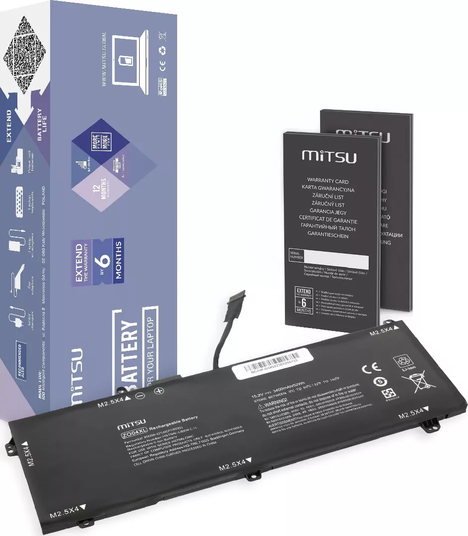 Mitsu battery for HP ZBook Studio