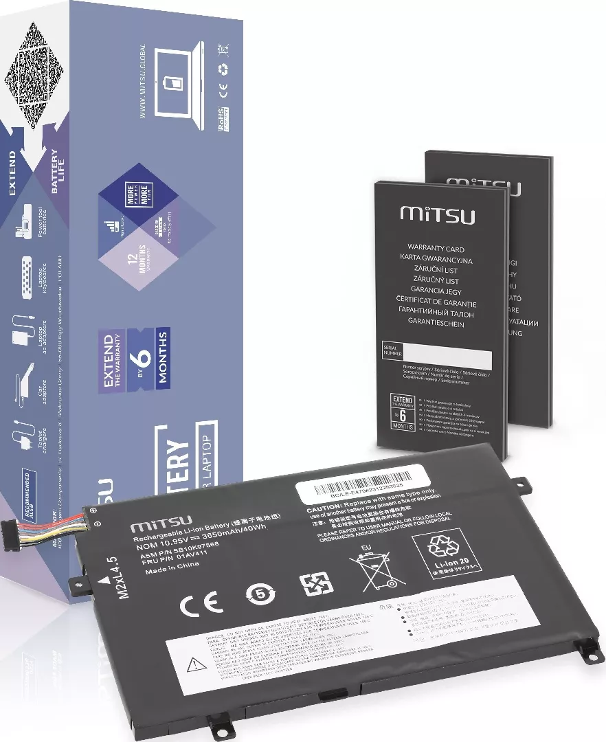 MITSU LENOVO THINKPAD 3650mAh 10 95V