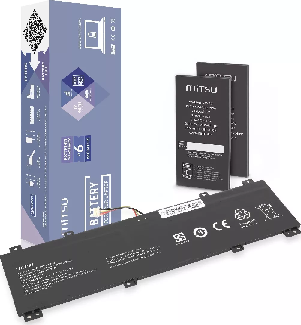Bateria NC140BW1-2S1P 0813002 for Lenovo IdeaPad