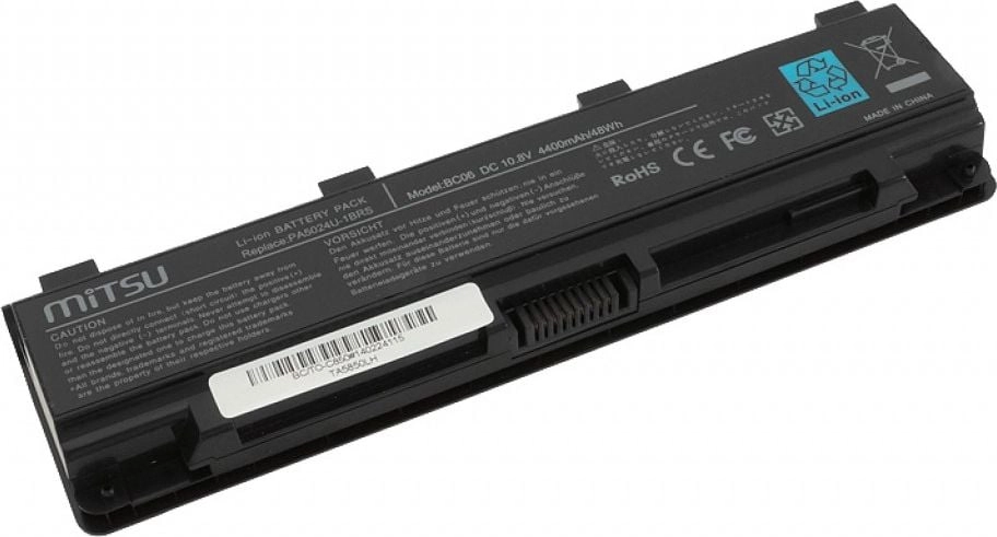Bateria Mitsu do Toshiba C850  L800