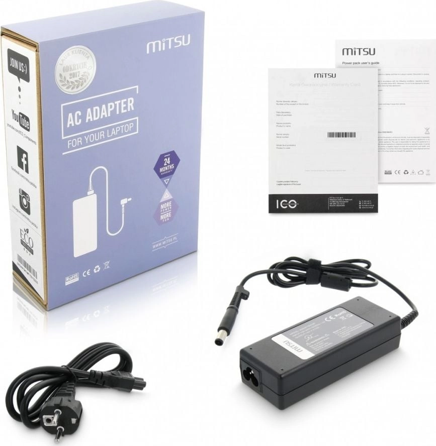 Zasilacz sieciowy Mitsu 19V 4 74A