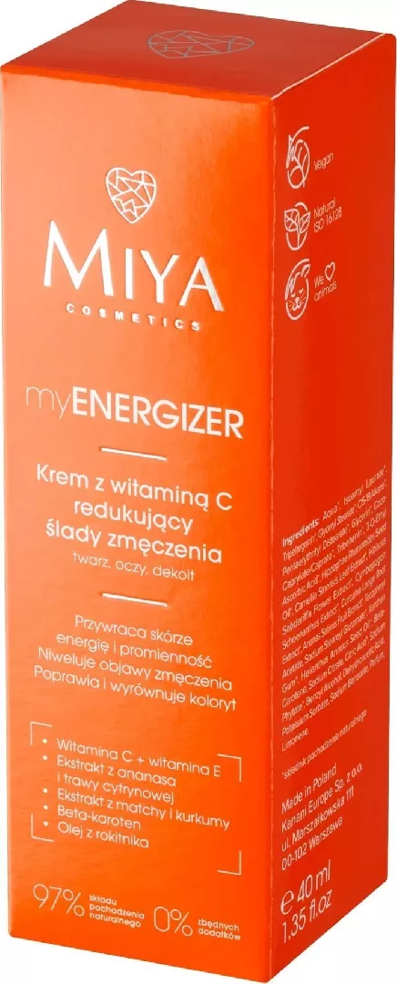 Miya MIYA myENERGIZER Cream with vitamin