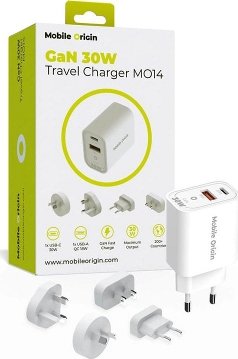 Mobile Origin 30W Travel Charger MO14