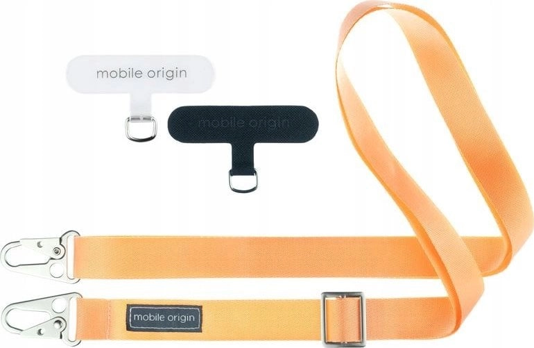 Mobile Origin Lanyard tape 25mm Peach