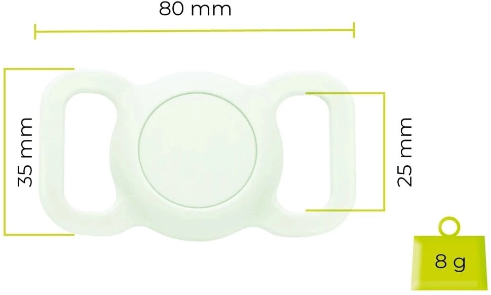 Mobile Origin AirTag Pet Collar  luminous