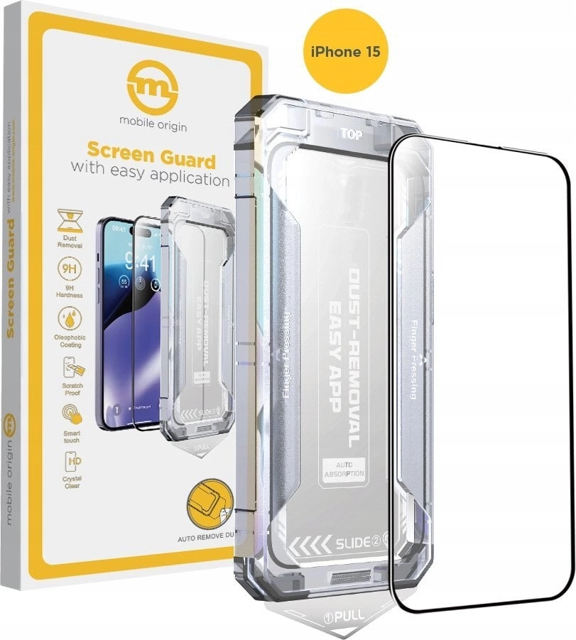 Mobile Origin Protective glass with iPhone