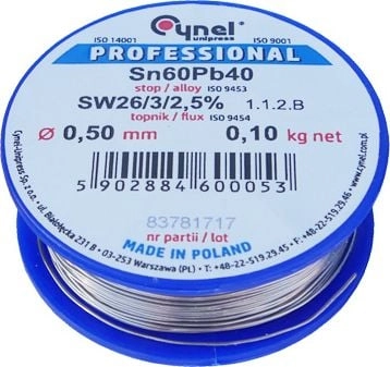 Mojeledy Tin 0.50mm 100g SW26/3/2