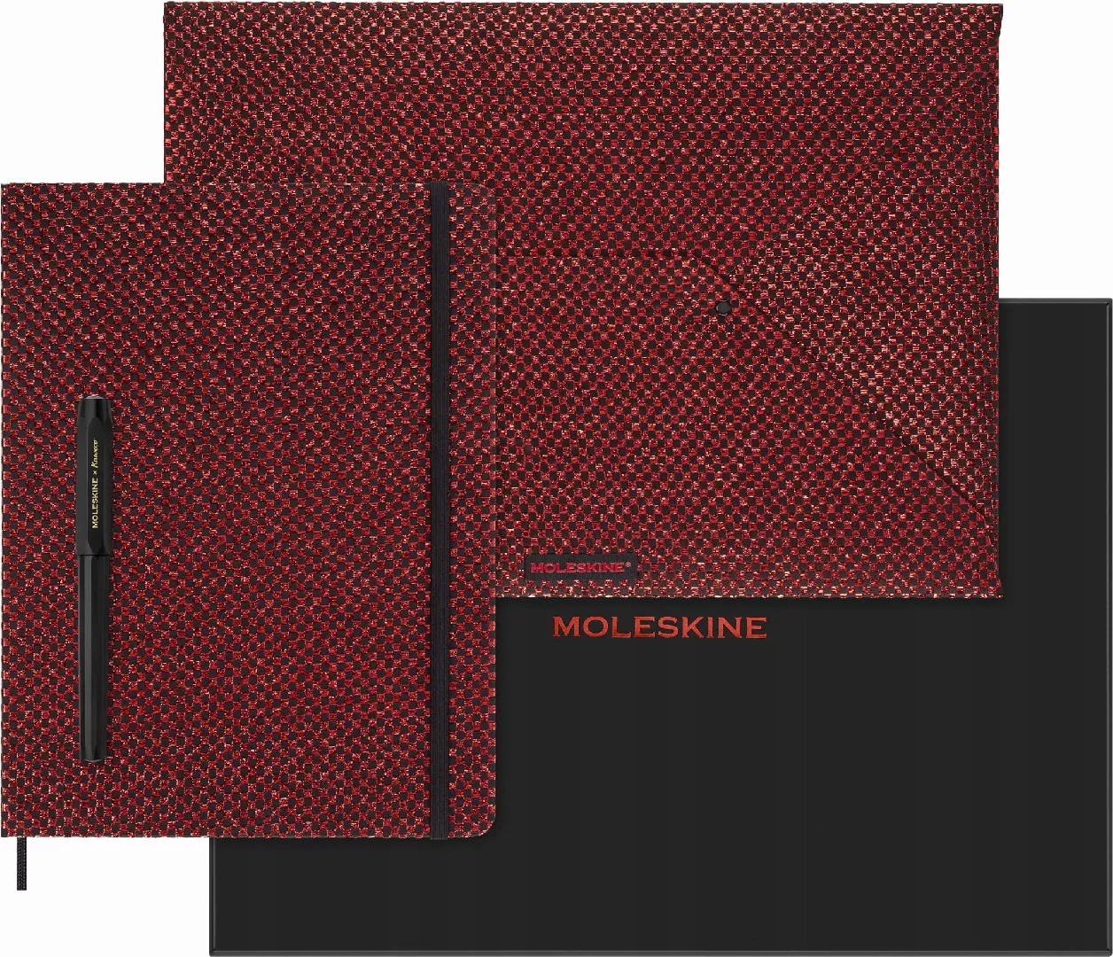 MOLESKINE Shine collector`s set  folder +