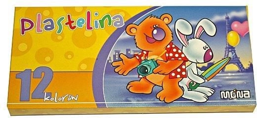 Plastelina 12kol.MONA p10 MONA P12