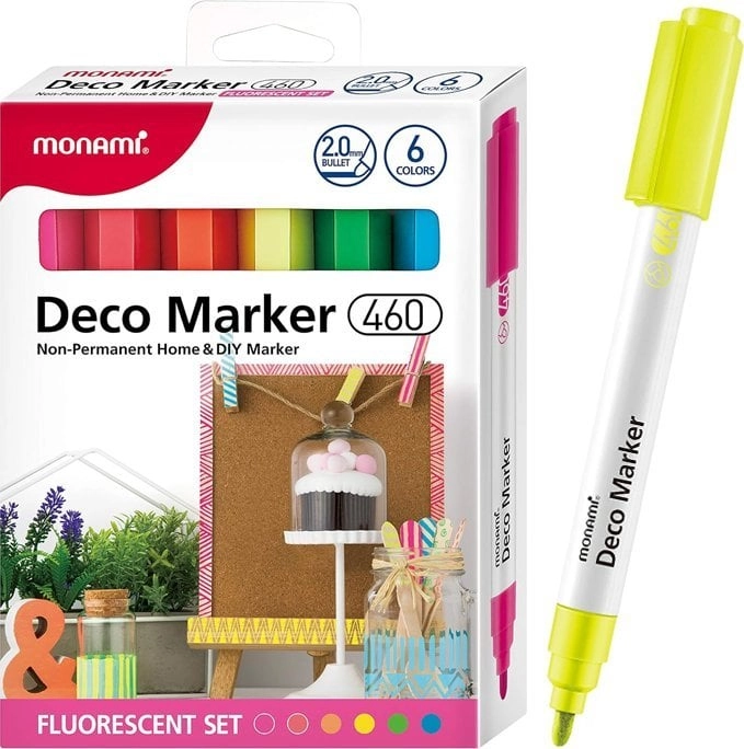 Deco Marker fluorescent decorative markers 6