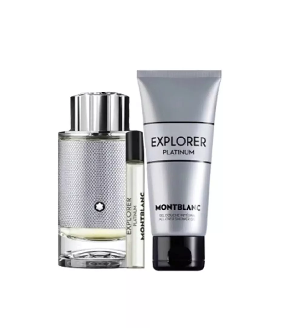 Mont Blanc Explorer Platinum Gift Set