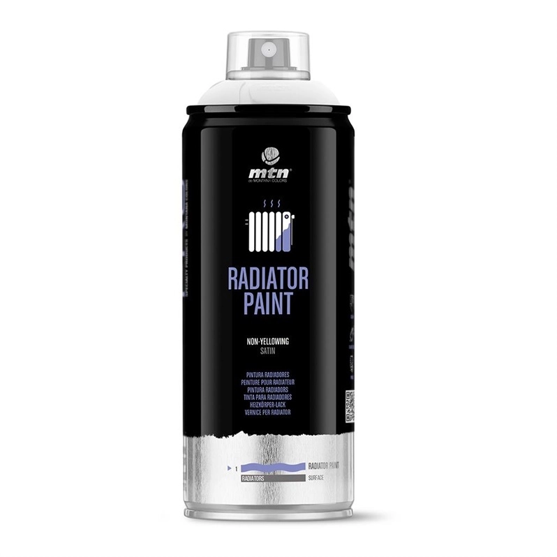 MTN PRO RADIATOR PAINT WHITE 400ML