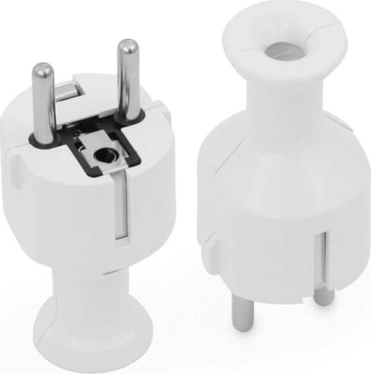 Montis Wtyczka prosta rozbieralna WT-40 biała