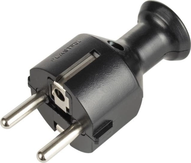 Montis Wtyczka prosta rozbieralna WT-40 czarna