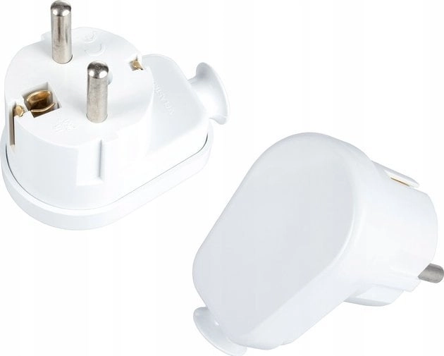 Montis Uni-Schuko WT-50 white removable angled
