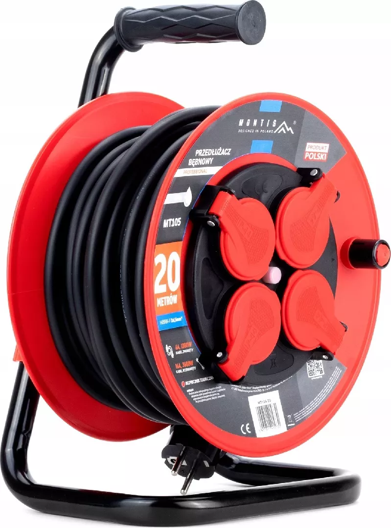 Montis PROFESSIONAL MT105-20 reel extension cable