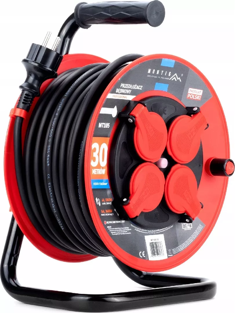 Montis PROFESSIONAL MT105-30 reel extension cable