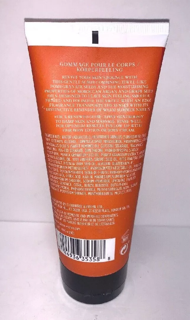 Moroccanoil Crabtree  Evelyn  Pomegranate  Argan Oil