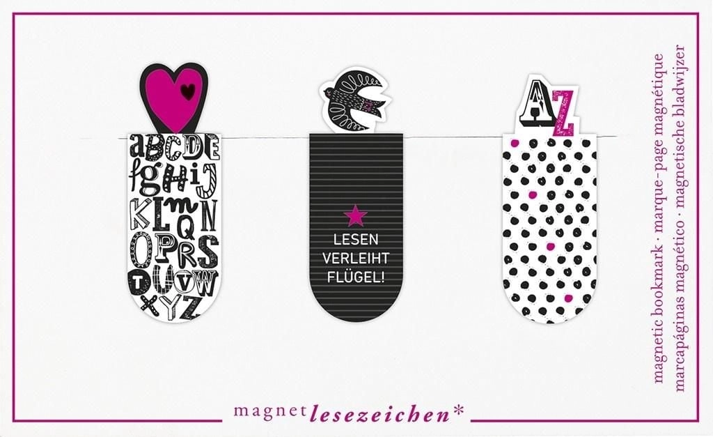 Magnetic bookmarks - Letters 305345 4033477311399