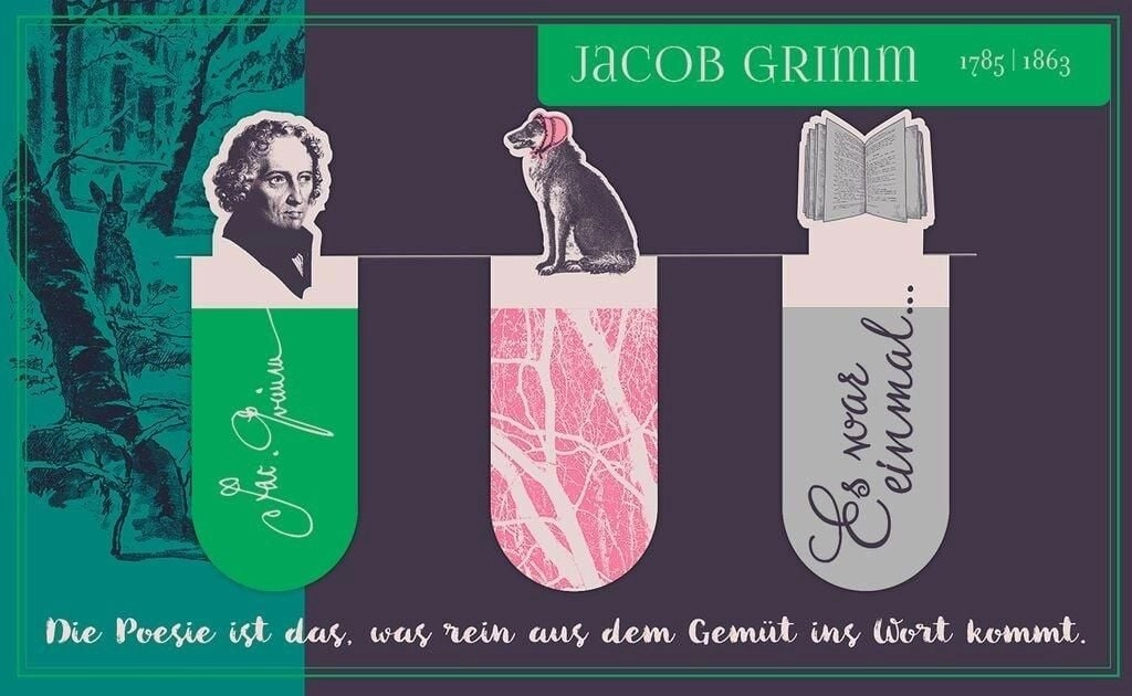 Magnetic bookmarks - Jacob Grimm 371475