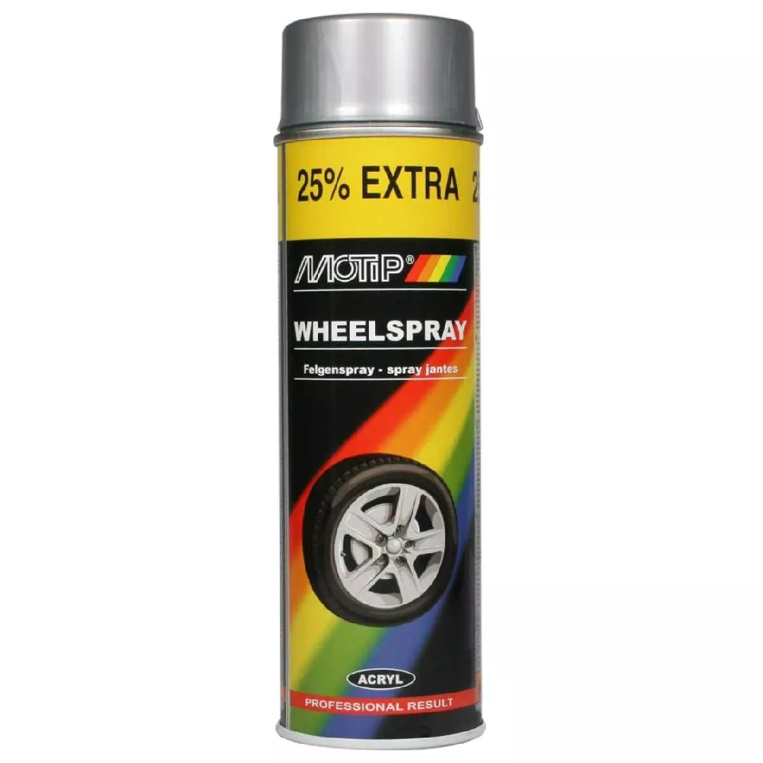 Wheel paint WHEEL SPRAY silver 500ml
