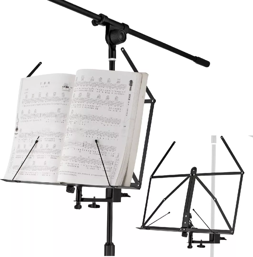 MUSIC STAND  HANGED  ADJUSTABLE MICROPHONE STAND