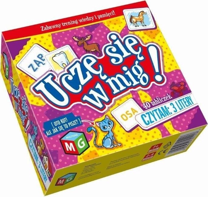 Multigame I read 3 letters -