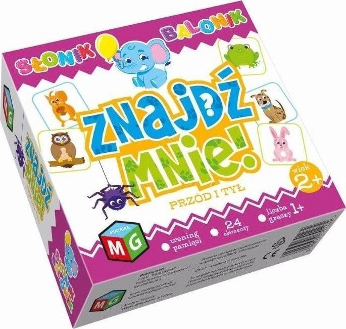 Multigame Find me Front and back
