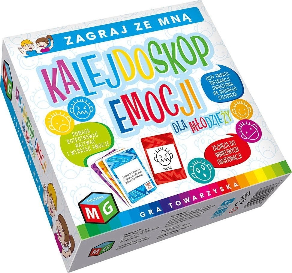 Multigame Kaleidoscope of emotions for young