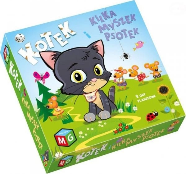 Game game kitten and some mice