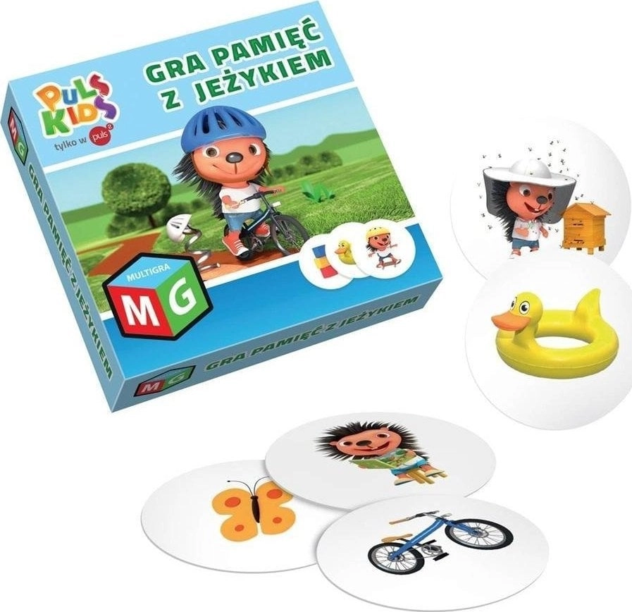 Multigame Memory - With a Hedgehog