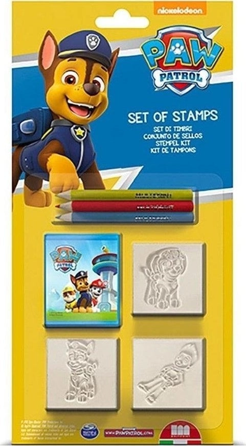 Multiprint MULTIPRINT PAW PATROL STAMPS BLISTER