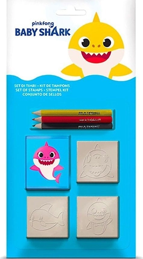 Multiprint MULTIPRINT BABY SHARK PIECZĄTKI BLISTER