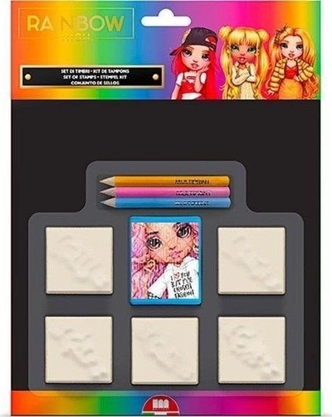 Multiprint MULTIPRNT RAINBOW HIGH STAMPS BLISTER