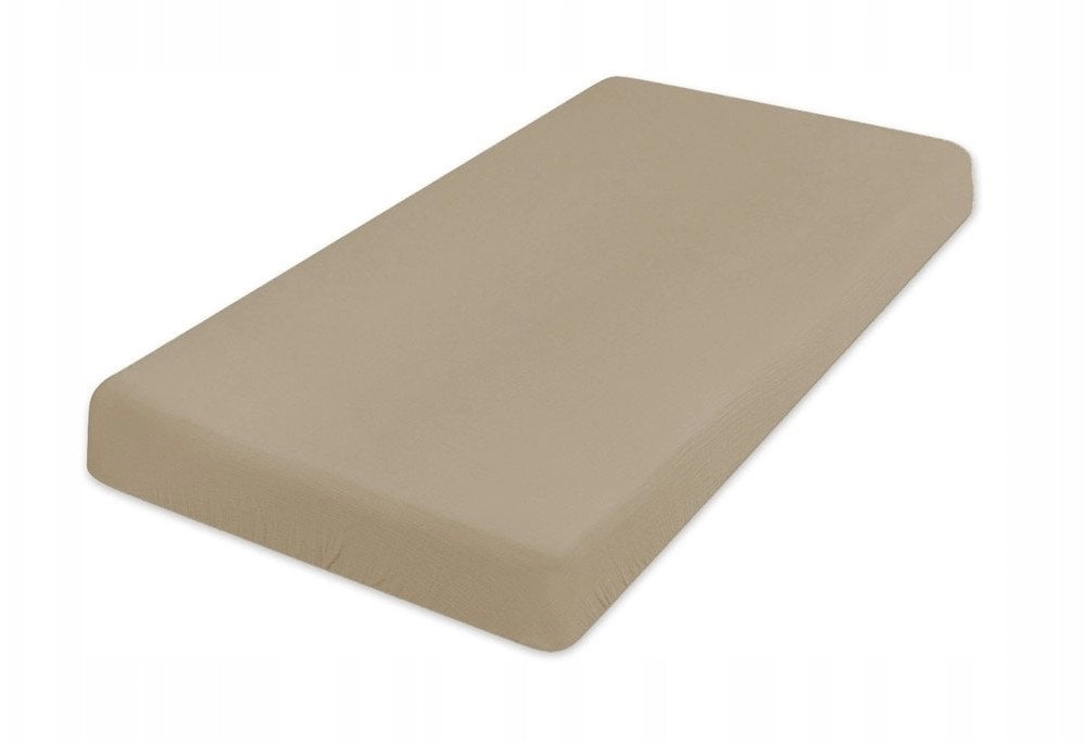 MUSLIN fitted sheet in a box